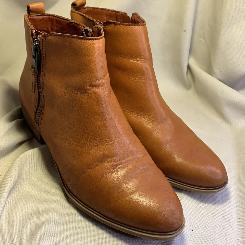 Lauren Ralph Lauren super soft glove leather ankle